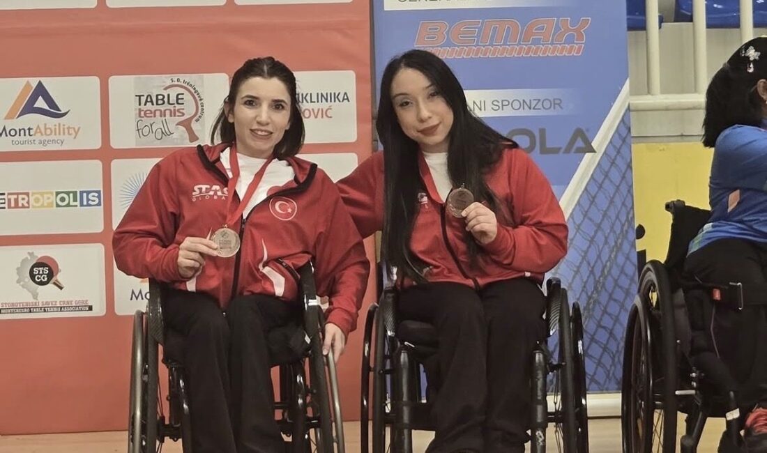 ANKARA (AA) – Dünya Para Challenger Masa Tenisi Serisi'nin Podgorica