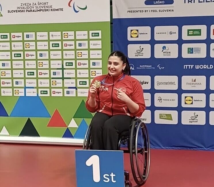 ANKARA (AA) – Milli sporcular, Dünya Para Elite Masa Tenisi