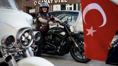 SAMSUN (AA) – Türkiye'nin çeşitli illerinden Samsun'a gelen Türk Chopper