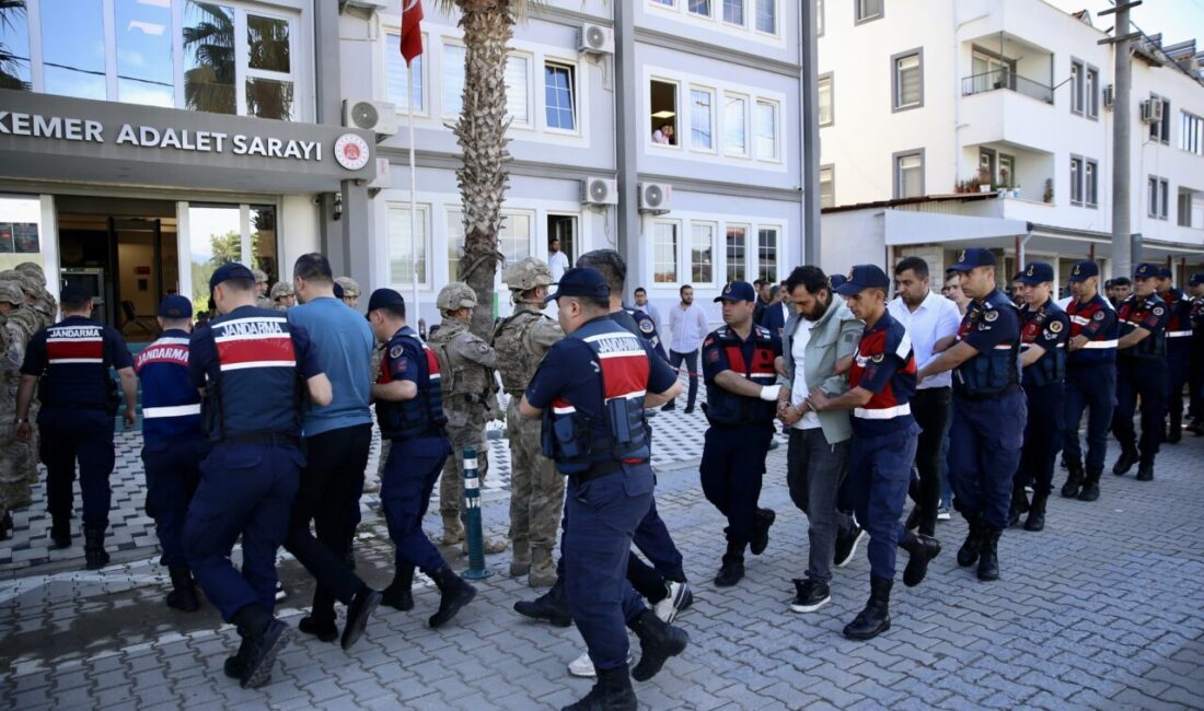 MUĞLA (AA) – Muğla merkezli 5 ilde "Daltonlar" suç örgütüne
