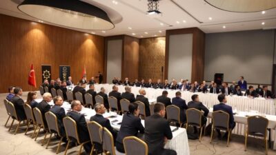 - Toplantıya İçişleri Bakan Yardımcısı Ali Çelik de katıldı