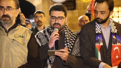 NEVŞEHİR (AA) – Nevşehir'de, İsrail'in, Gazze'ye insani yardım götüren Küresel