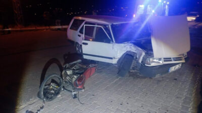 NİĞDE (AA) – Niğde'de otomobil ile motosikletin çarpıştığı kazada 1