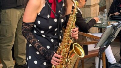 ORDU (AA) – Ordu'da düzenlenen "Ordu Caz Festivali" kapsamında sokakta