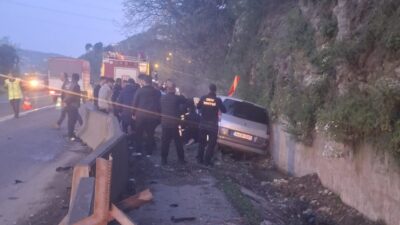 ORDU (AA) – Ordu'nun Perşembe ilçesinde trafik kazasında bir polis