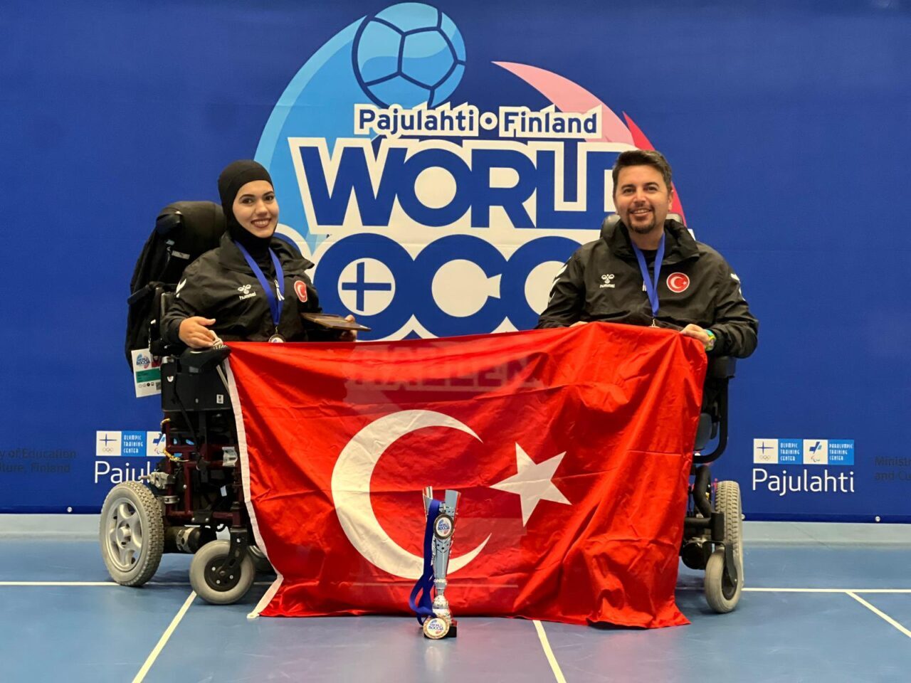 ANKARA (AA) – Finlandiya'da düzenlenen Dünya Boccia Challenger Kupası'nda para