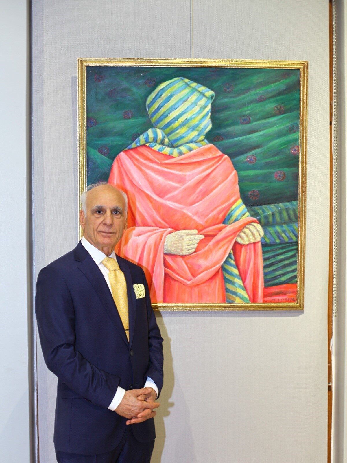 İSTANBUL (AA) – Ressam Mustafa Bayar'ın 25. kişisel yağlı boya