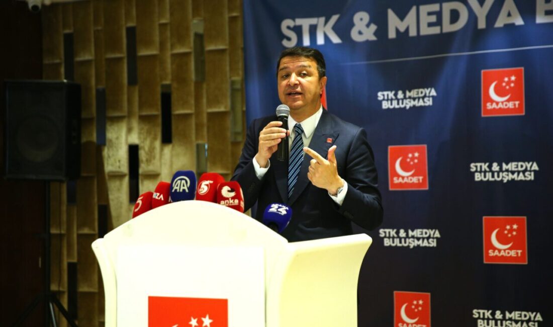 ADANA (AA) – Saadet Partisi Genel Başkanı Mahmut Arıkan, Adana