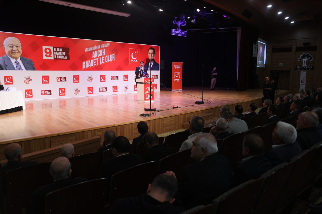 GAZİANTEP (AA) – Saadet Partisi Genel Başkanı Mahmut Arıkan, Gaziantep'te