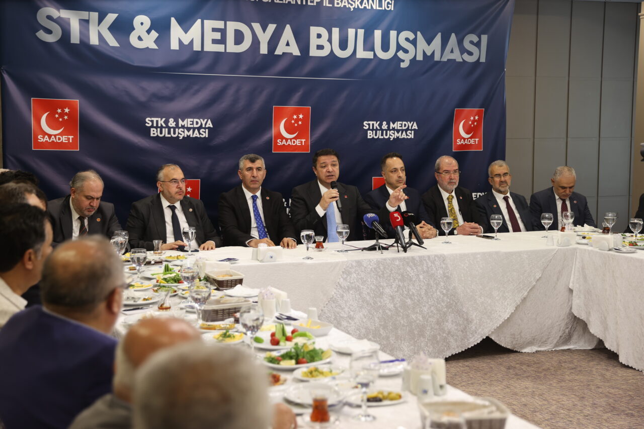 GAZİANTEP (AA) – Saadet Partisi Genel Başkanı Mahmut Arıkan, Gaziantep'te