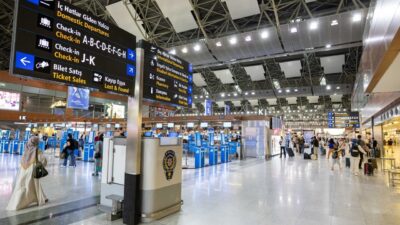 İSTANBUL (AA) – İstanbul Sabiha Gökçen (ISG) Uluslararası Havalimanı'nda, terminal