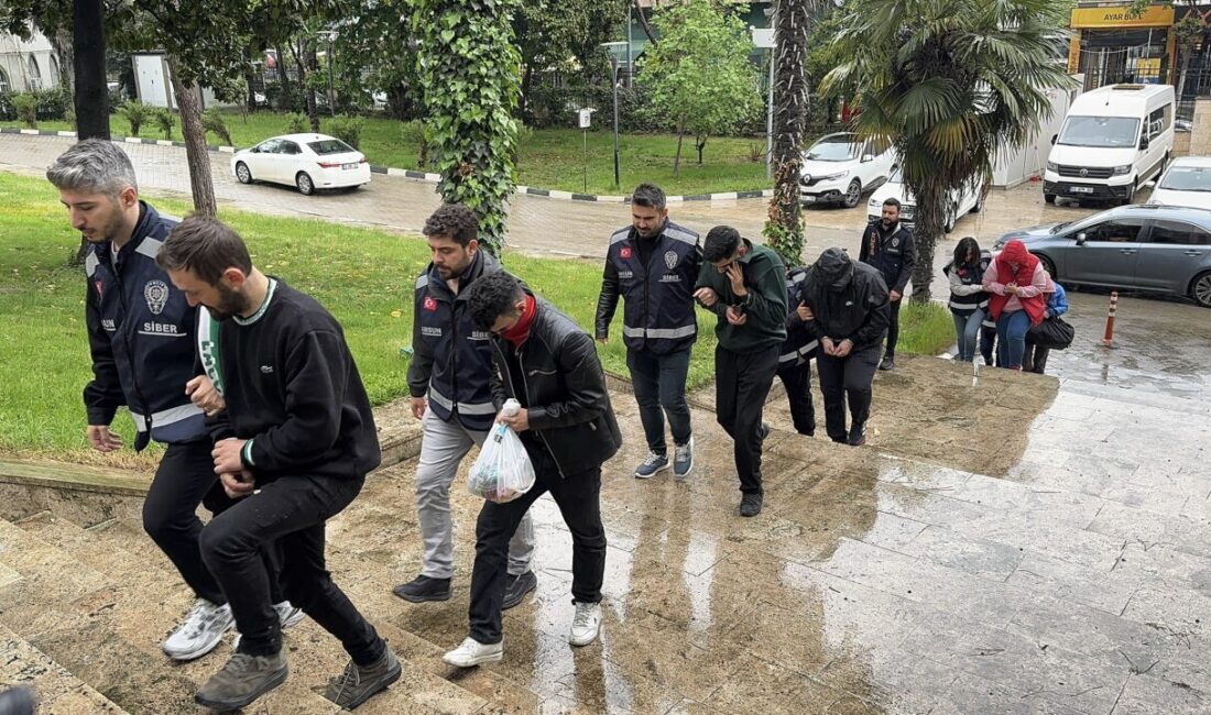 SAMSUN (AA) – Samsun merkezli 6 ilde düzenlenen dolandırıcılık operasyonunda