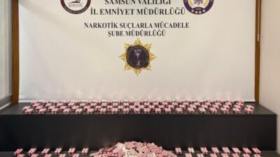 SAMSUN (AA) – Samsun'da düzenlenen operasyonda 11 bin 704 sentetik