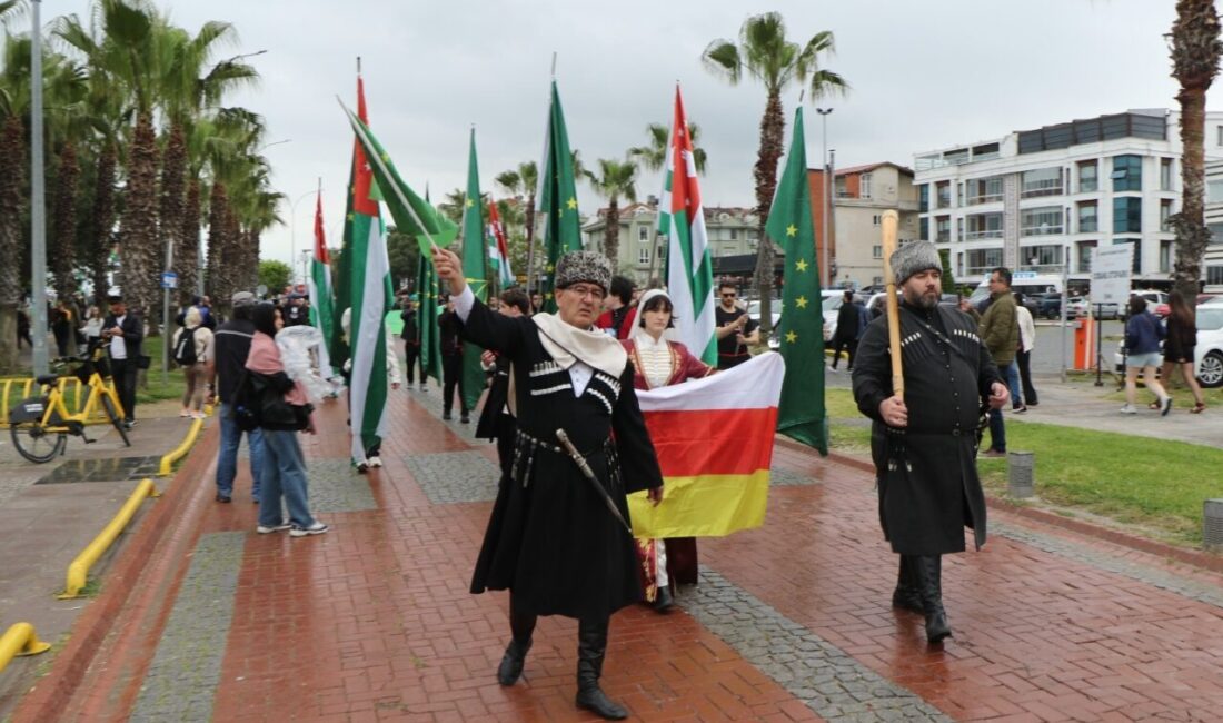 SAMSUN (AA) – Samsun'da, Çerkes Soykırımı ve Sürgünü'nün 162'nci yılı