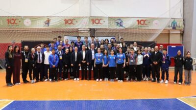 SAMSUN (AA) – Trambolin Türkiye Şampiyonası, Samsun'da tamamlandı. Türkiye Cimnastik