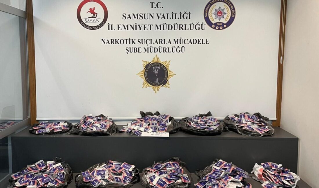 SAMSUN (AA) – Samsun'da düzenlenen uyuşturucu operasyonunda 4 şüpheli gözaltına