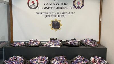 SAMSUN (AA) – Samsun'da düzenlenen uyuşturucu operasyonunda 4 şüpheli gözaltına