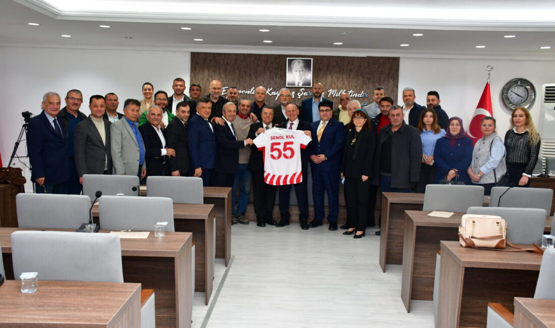 SAMSUN (AA) – Samsunspor Kulübü Başkan Vekili Veysel Bilen ve