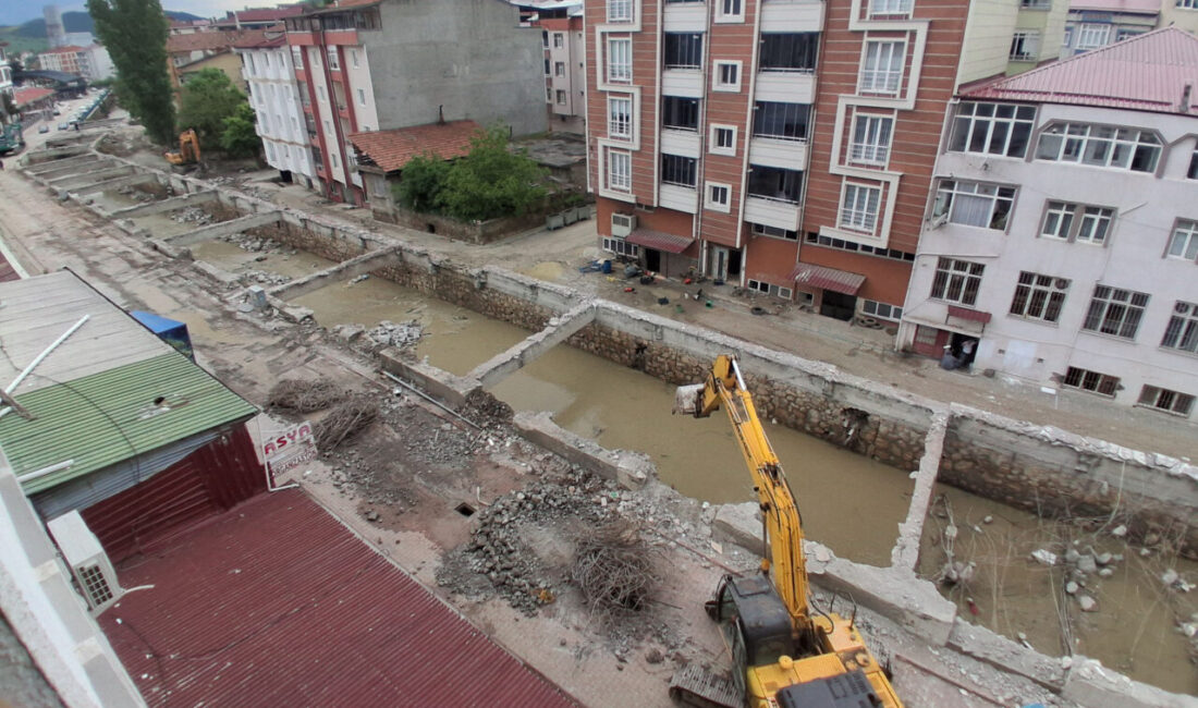 SAMSUN (AA) – Samsun'un Havza ilçesinde meydana gelen selin ardından