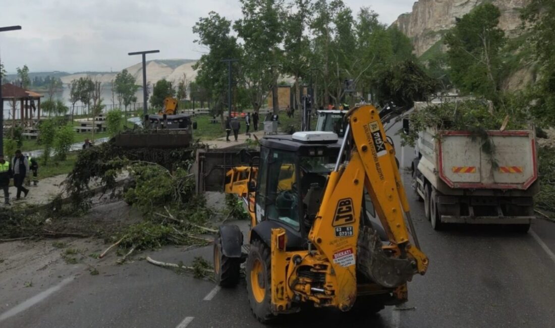 ŞANLIURFA (AA) – Şanlıurfa'nın Birecik ilçesinde önceki gün etkili olan