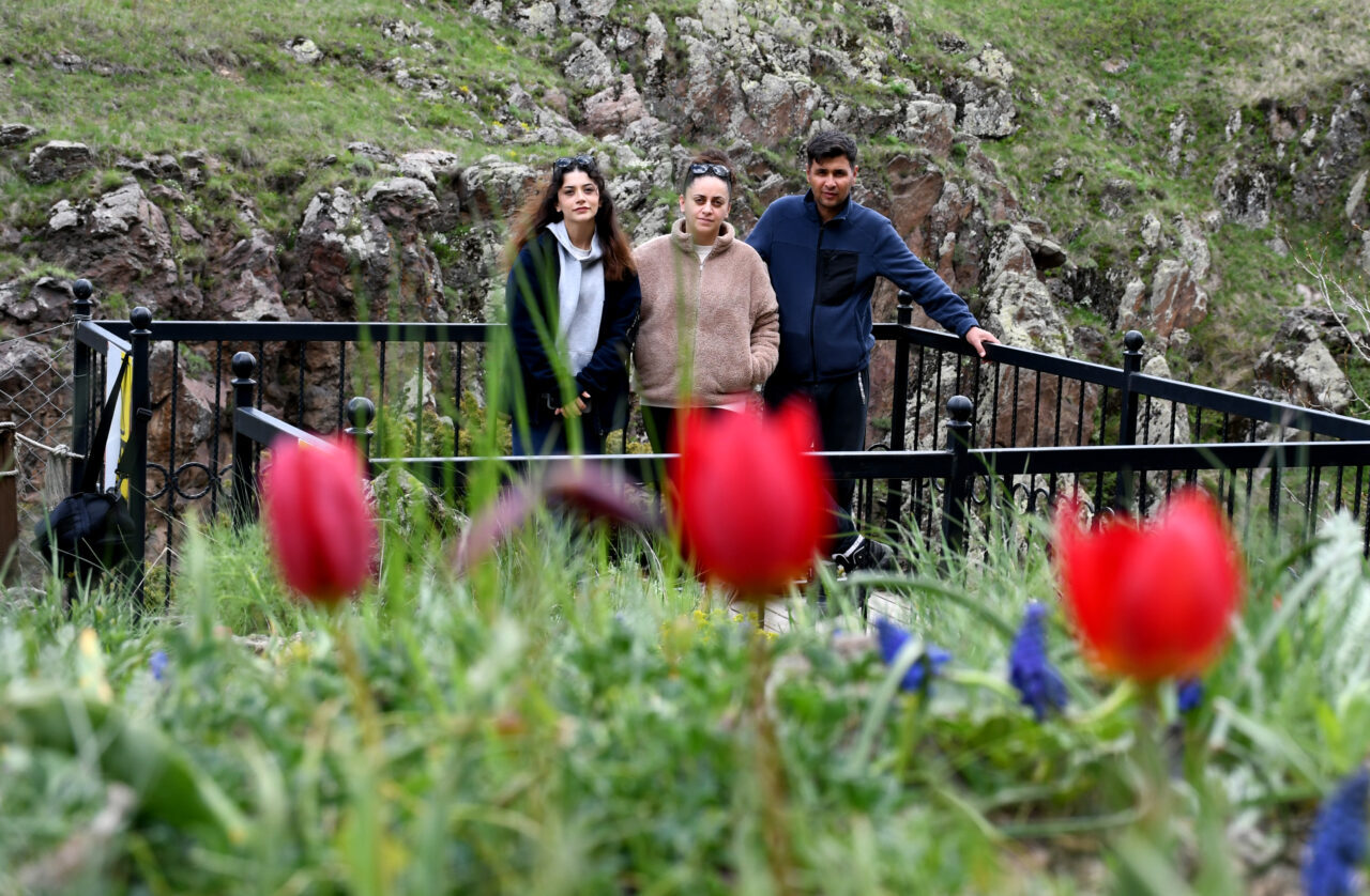 KARS (AA) – Kars'ın Sarıkamış ilçesinde bulunan Ekoturizm alanı, yağmurların
