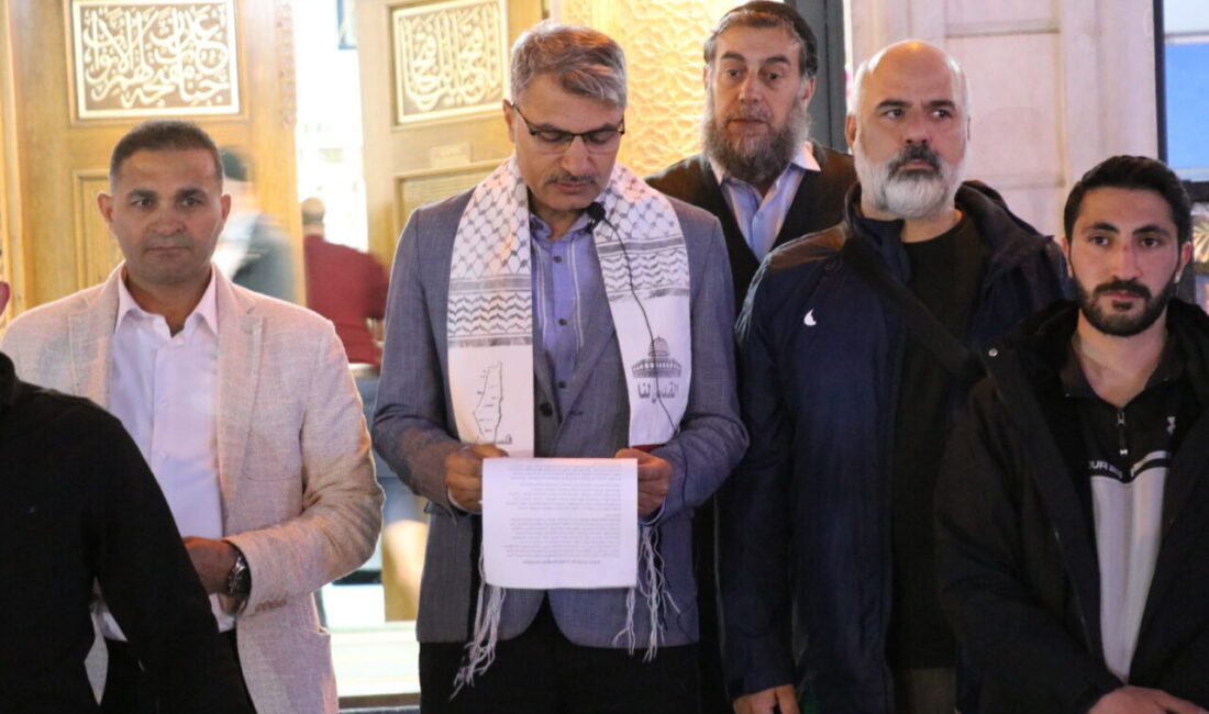 SİİRT (AA) – Siirt'te İsrail'in, Gazze'ye insani yardım götüren Küresel