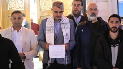 SİİRT (AA) – Siirt'te İsrail'in, Gazze'ye insani yardım götüren Küresel