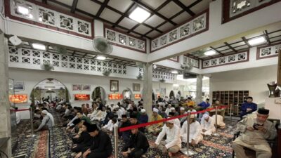 SİNGAPUR (AA) – Singapur'un Bukit Timah bölgesindeki tarihi Ba'alawi Camii'nde