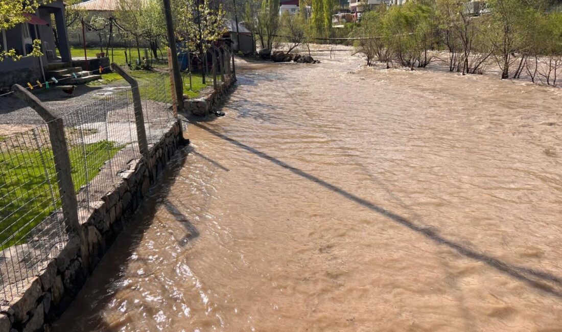 ŞIRNAK (AA) – Şırnak'ın Beytüşşebap ilçesinde sağanak etkili oldu. İlçede
