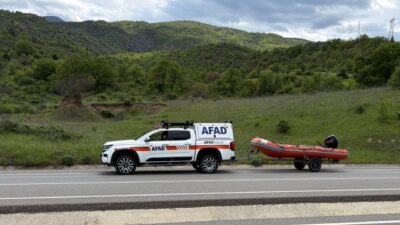 - Kayıp 1 kişi için arama çalışması başlatıldı