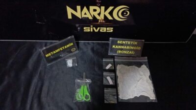 SİVAS (AA) – Sivas'ta düzenlenen uyuşturucu operasyonunda gözaltına alınan 5