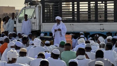 HARTUM (AA) – Sudan'da Müslümanlar, Kurban Bayramı namazını eda etti.