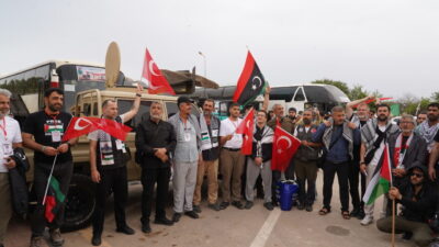 ZAVİYE (AA) – Libya'da toplanan 30 ülkeden 350'nin üzerinde Sumud