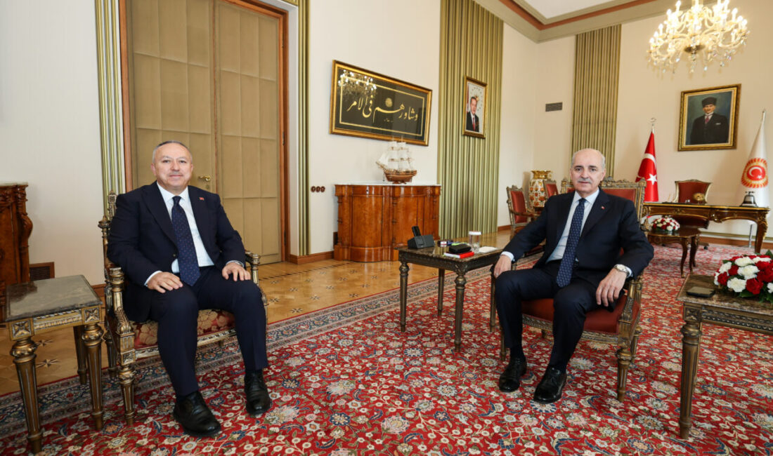 TBMM (AA) – TBMM Başkanı Numan Kurtulmuş, Emniyet Genel Müdürü