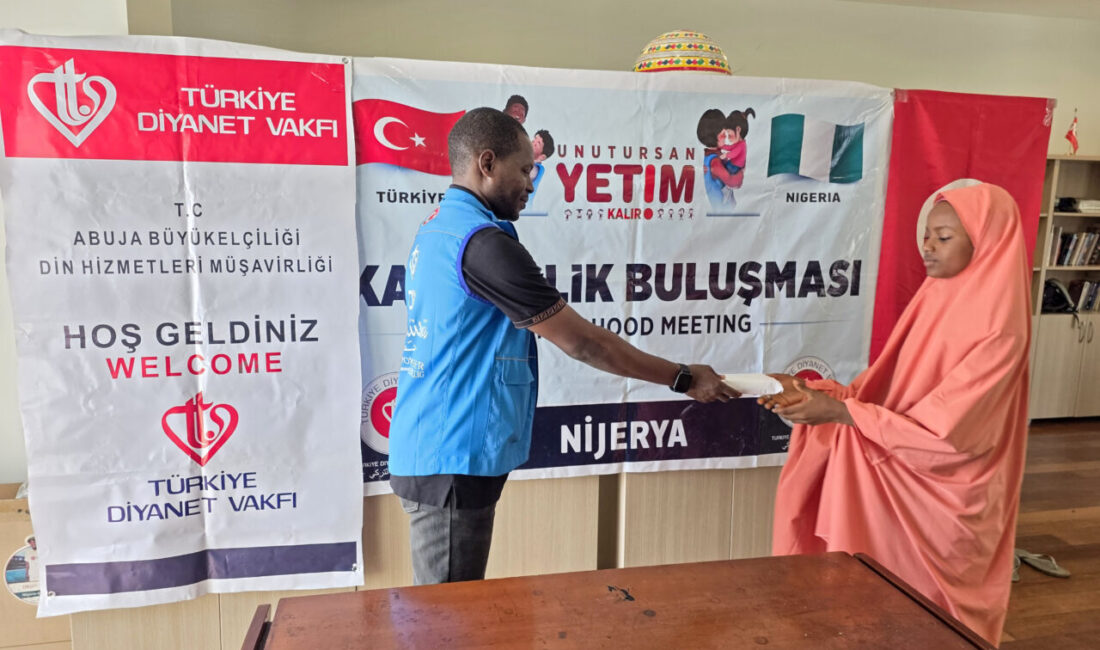 ABUJA (AA) – Türkiye Diyanet Vakfı (TDV), "Yetim Himayesi Projesi"