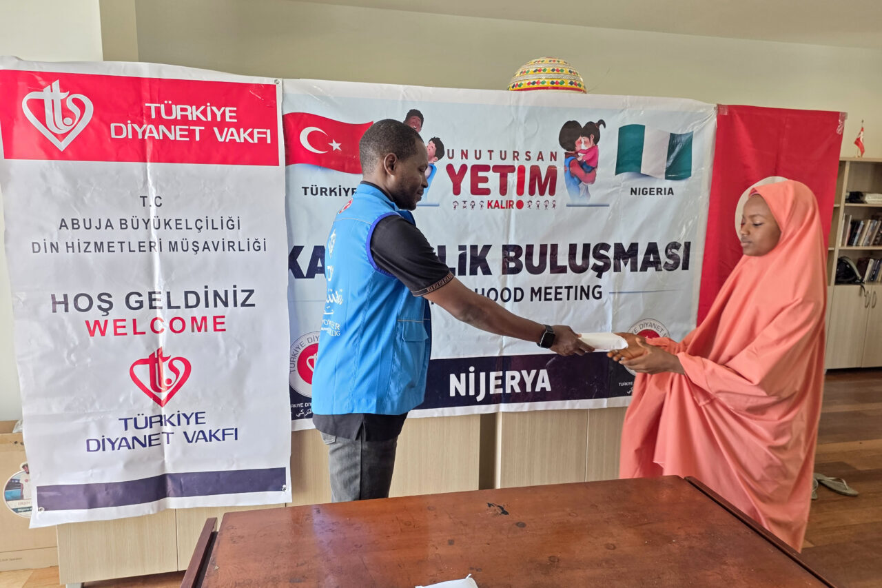ABUJA (AA) – Türkiye Diyanet Vakfı (TDV), "Yetim Himayesi Projesi"