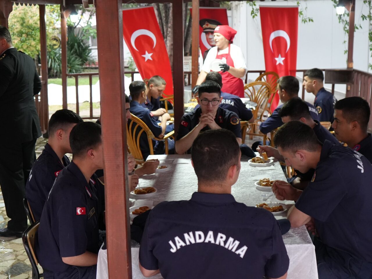 TEKİRDAĞ (AA) – Tekirdağ'da İl Jandarma Komutanlığında vatani görevini yapan