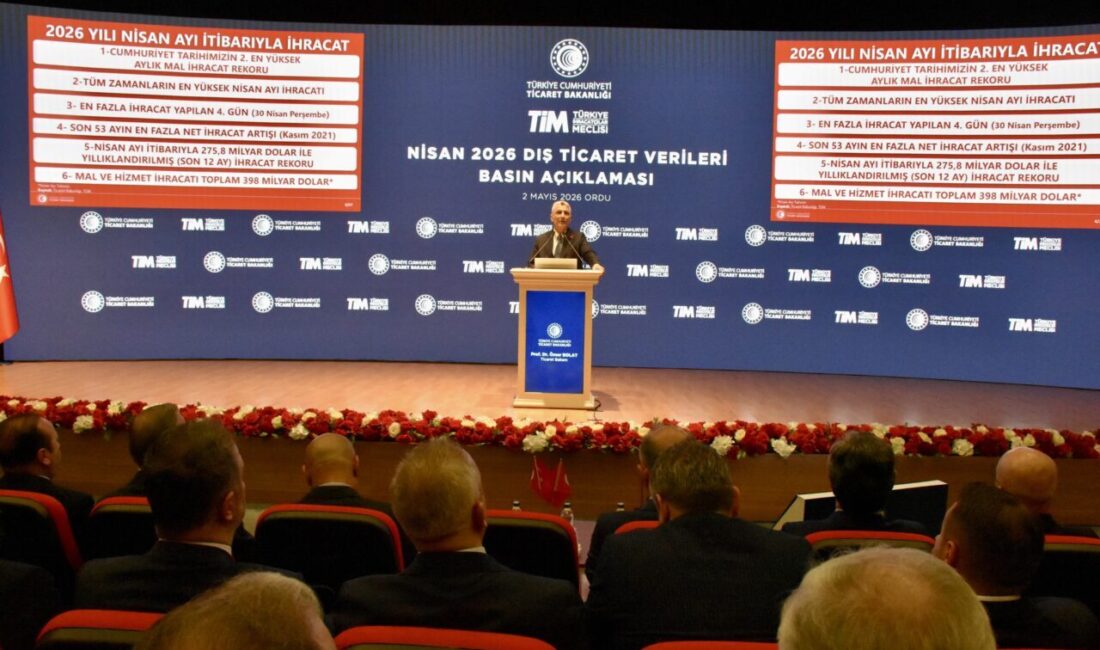 - "Nisan ayı ihracatı 25,4 milyar dolar olarak gerçekleşti. Aralık