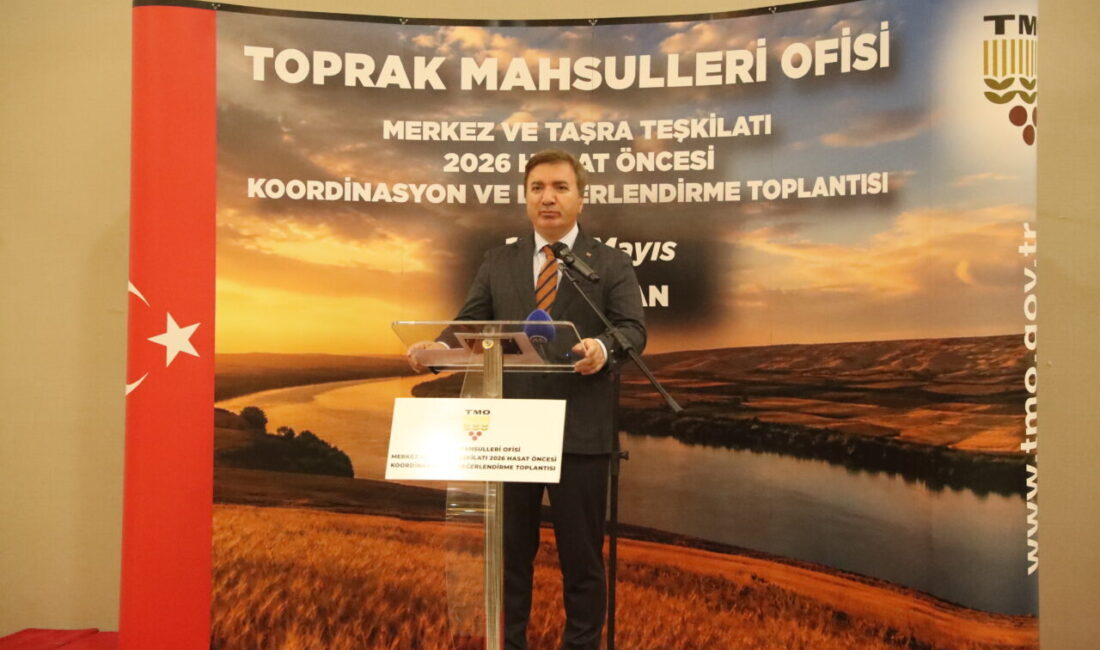 ERZİNCAN (AA) – Toprak Mahsulleri Ofisi (TMO) Genel Müdürü Ahmet