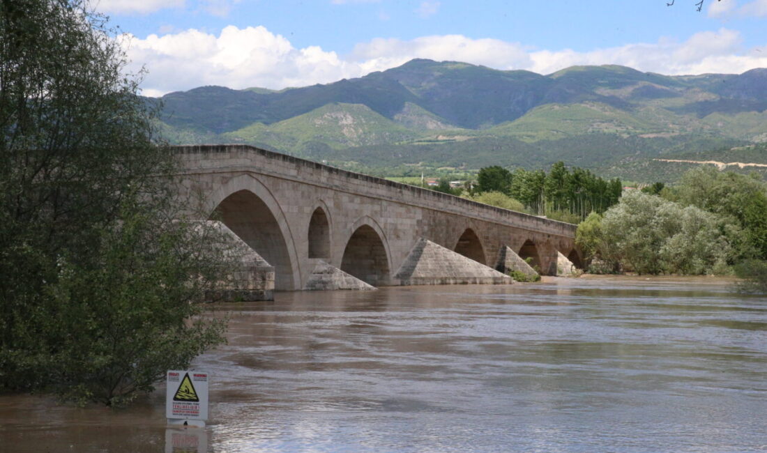 TOKAT (AA) – Tokat'ın Niksar ilçesinde, Kelkit Çayı'nda yaşanan ve
