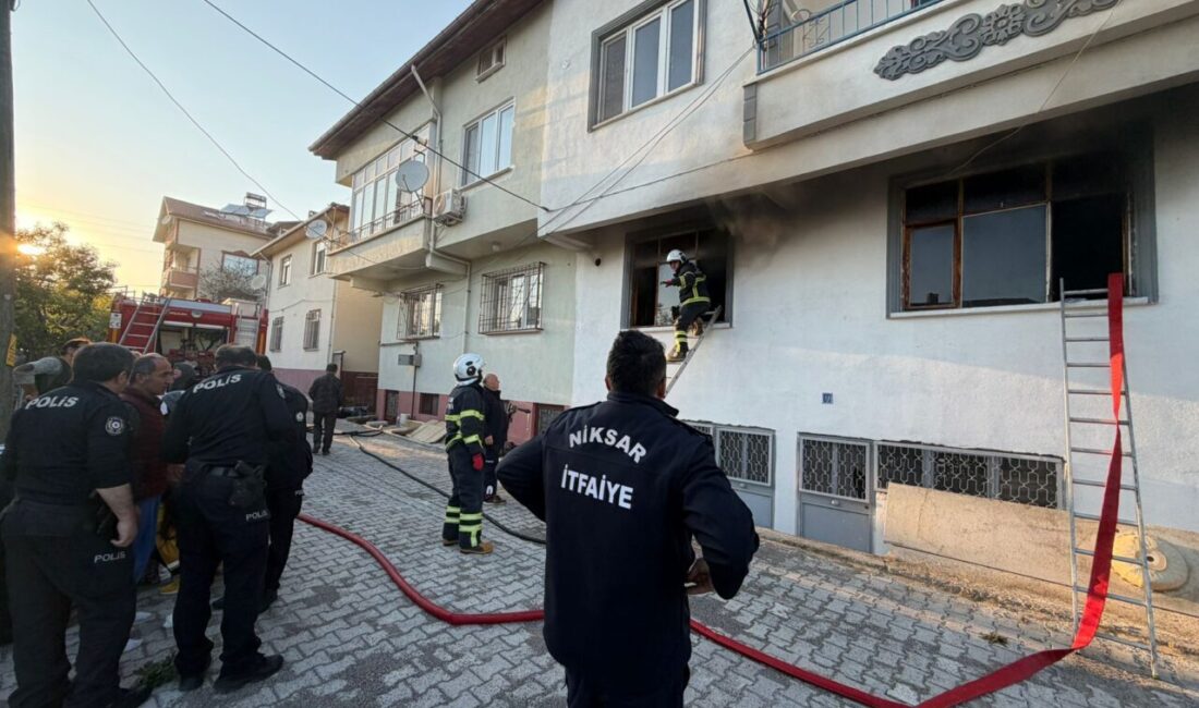 TOKAT (AA) – Tokat'ın Niksar ilçesinde çıkan ev yangınında 1