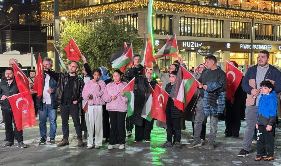 TRABZON (AA) – Trabzon ve Rize'de, İsrail'in, Gazze'ye insani yardım