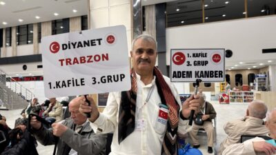 TRABZON (AA) – Trabzon'dan 158 kişilik hac kafilesi, dualarla kutsal