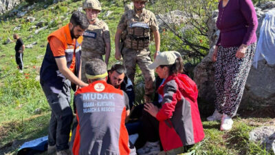 TUNCELİ (AA) – Tunceli'nin Ovacık ilçesinde gezmek için gittiği dağlık