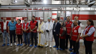 PRİŞTİNE (AA) – Türk Kızılay, Kosova'nın güneyindeki Prizren şehrinde kurban