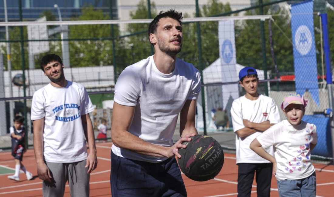 ANKARA (AA) – Türk Telekom Erkek Basketbol Takımı oyuncuları, Anadolu