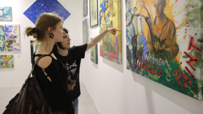 SELANİK (AA) – İstanbul merkezli sanat galerisi Galeri Binyıl, Türkiye’den
