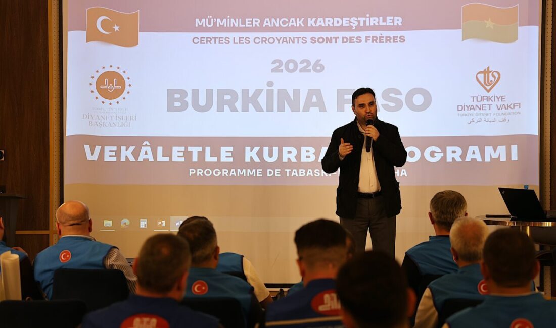 VAGADUGU (AA) – Türkiye Diyanet Vakfı (TDV), "Kurbanını paylaş, kardeşinle