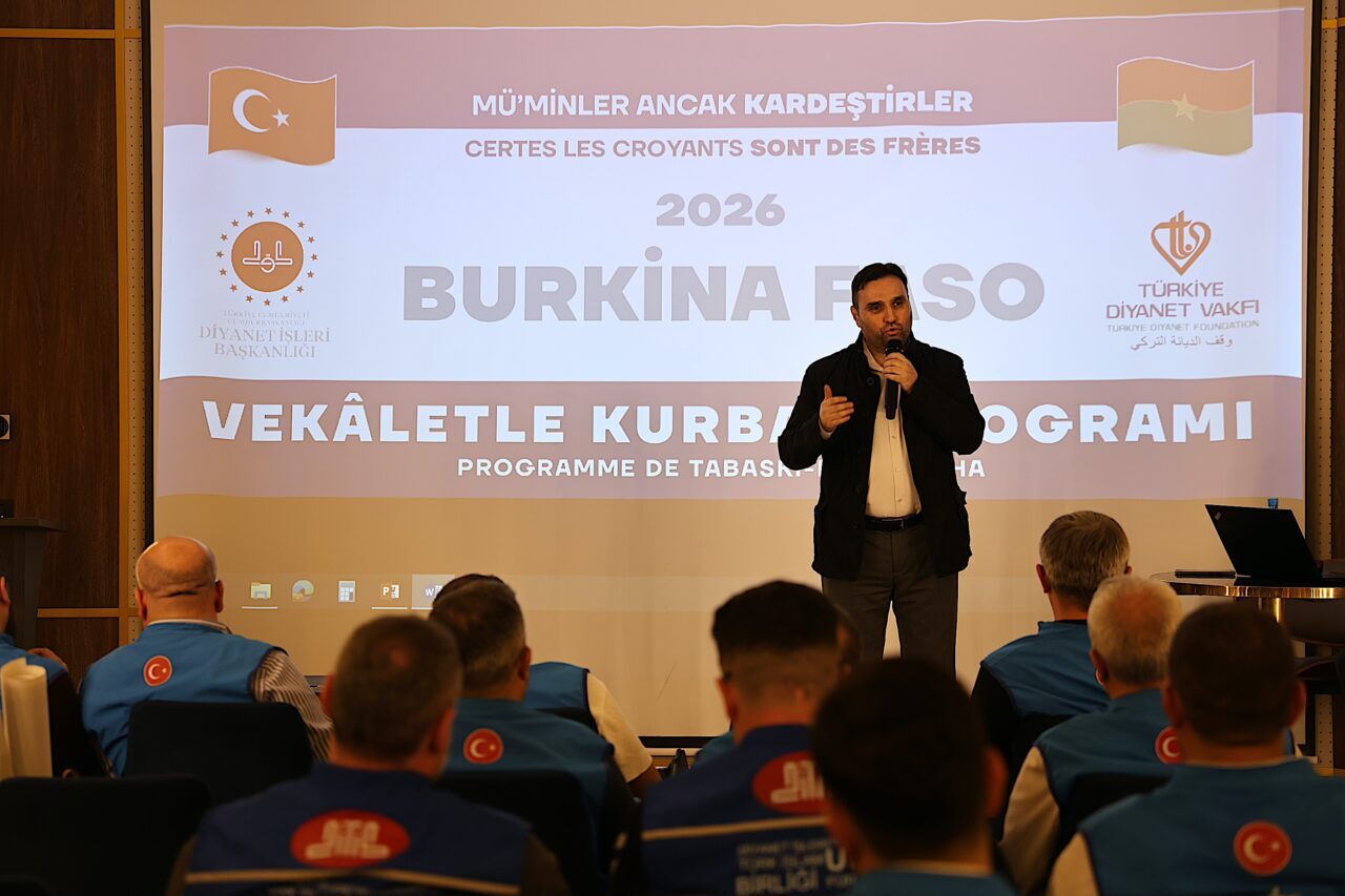 VAGADUGU (AA) – Türkiye Diyanet Vakfı (TDV), "Kurbanını paylaş, kardeşinle