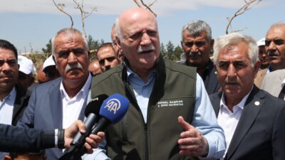 - "(Gaziantep'te etkili olan olumsuz hava) 380 bin dekar alan